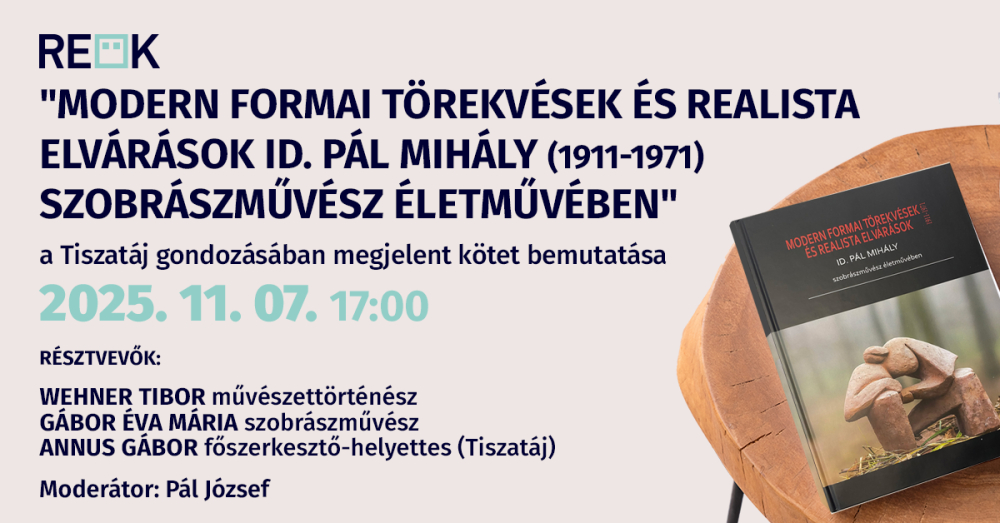 Könyvbemutató idősebb Pál Mihály életművéről