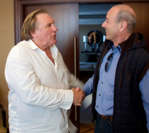 Gérard Depardieu Napóleon szerepében Szegeden