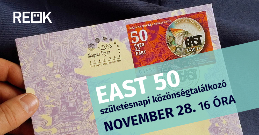 EAST 50 – teltházas születésnapi közönségtalálkozó a REÖK-ben